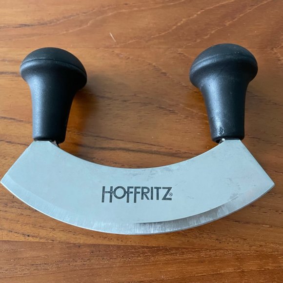 Hoffritz Stainless Steel Mezzaluna - Picture 2 of 2